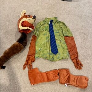 Men's Zootopia Nick the Fox costume large